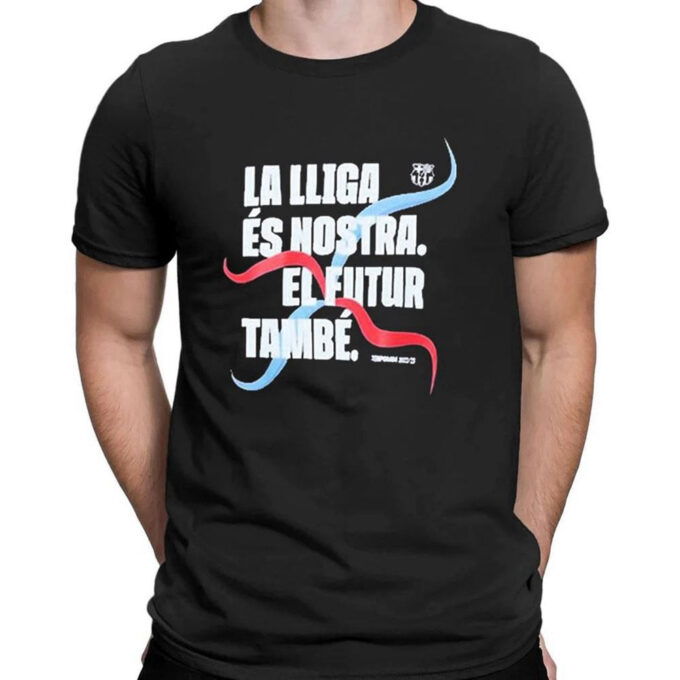 Fc Barcelona Liga Champions 2023 T-shirt For Men Women