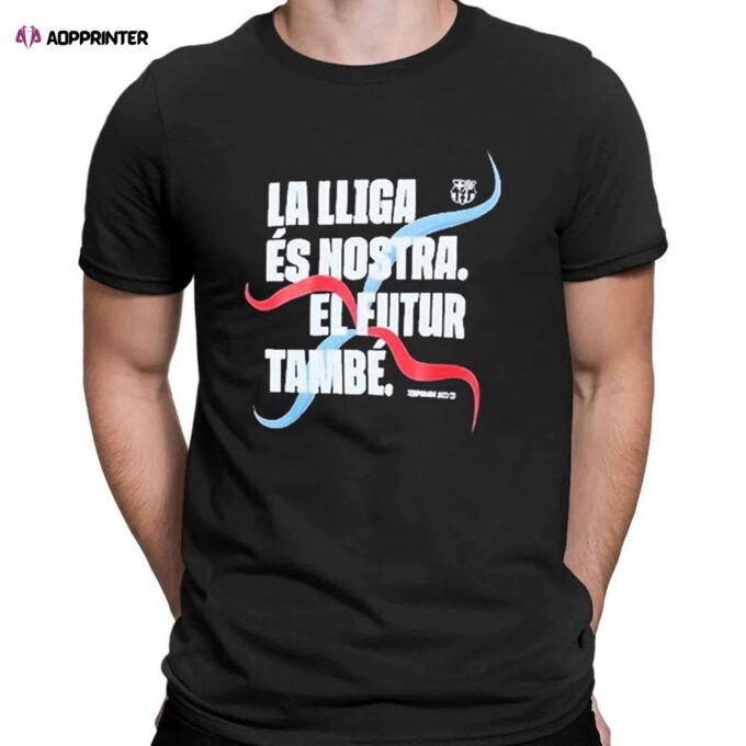 Fc Barcelona Liga Champions 2023 T-shirt For Men Women