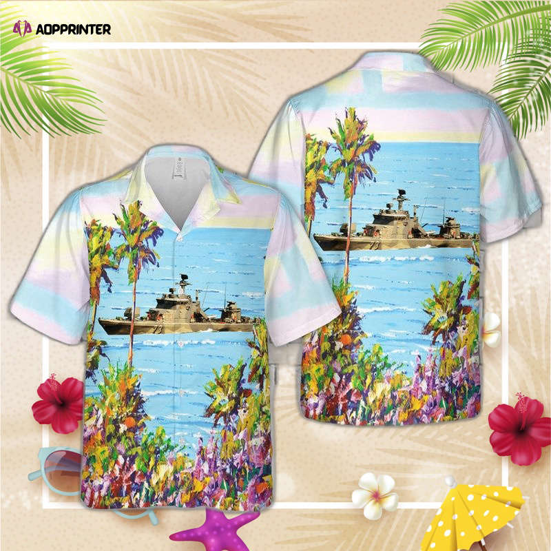 Finland, Finnish Navy FNS Naantali Rauma-class Missile Boat Hawaiian Shirt, Gift For Men Women Finland, Finnish Navy FNS Naantali Rauma-class Missile Boat Hawaiian Shirt, Gift For Men Women