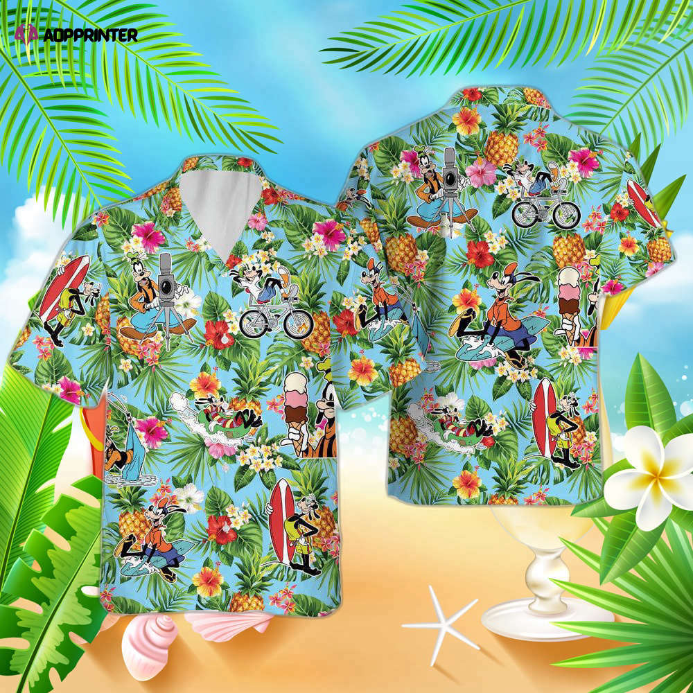 Goofy a Movie Hawaiian Shirt, Disneyland Beach Hawaii, For Men Women Goofy a Movie Hawaiian Shirt, Disneyland Beach Hawaii, For Men Women