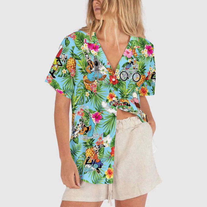 Goofy a Movie Hawaiian Shirt, Disneyland Beach Hawaii, For Men Women