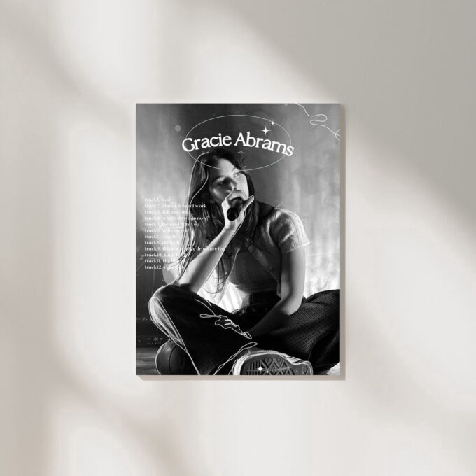 Gracie Abrams Poster, Good Riddance Album Poster, Gift For Home Decorations