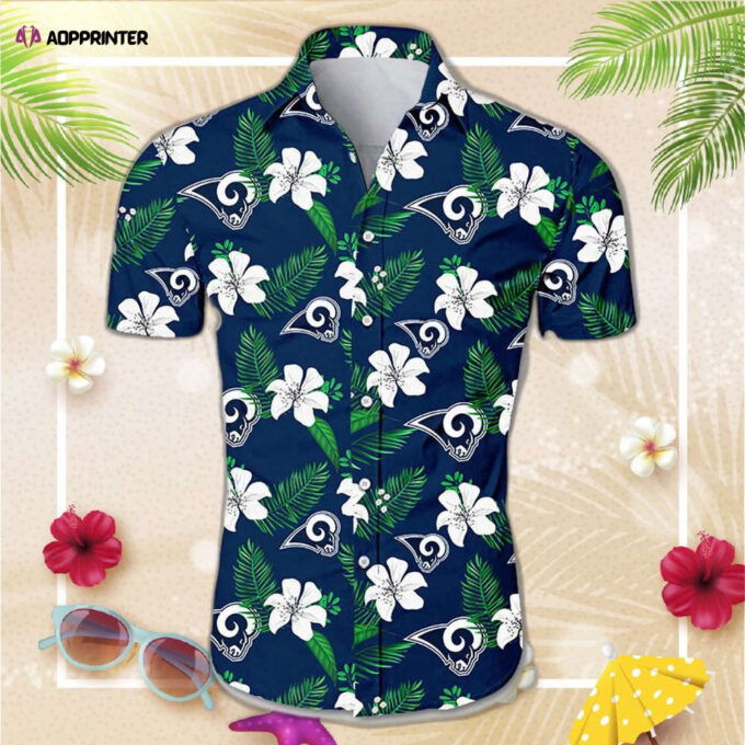 Great Los Angeles Rams Hawaiian Shirt For Men And Women Gift For Fans