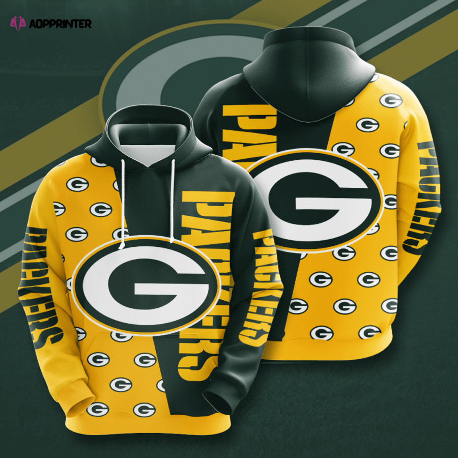 Green Bay Packers 3D Hoodie, Gift For Men And Women Green Bay Packers 3D Hoodie, Gift For Men And Women