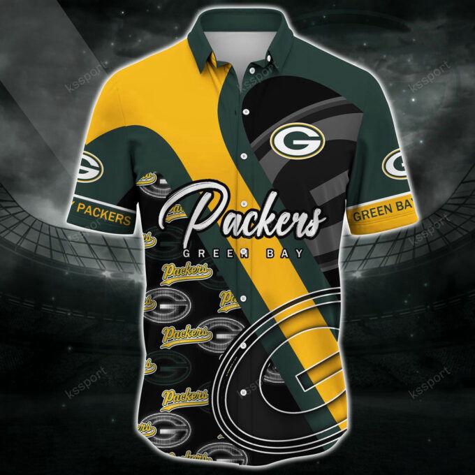 Green Bay Packers NFL-Hawaii Shirt New Trending Summer  For Men Women