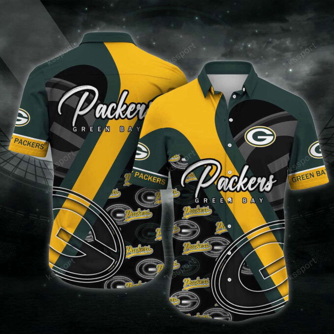 Green Bay Packers NFL-Hawaii Shirt New Trending Summer  For Men Women