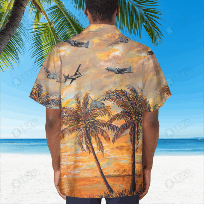 Gunship Pocket Hawaiian Shirt, Gift For Men Women