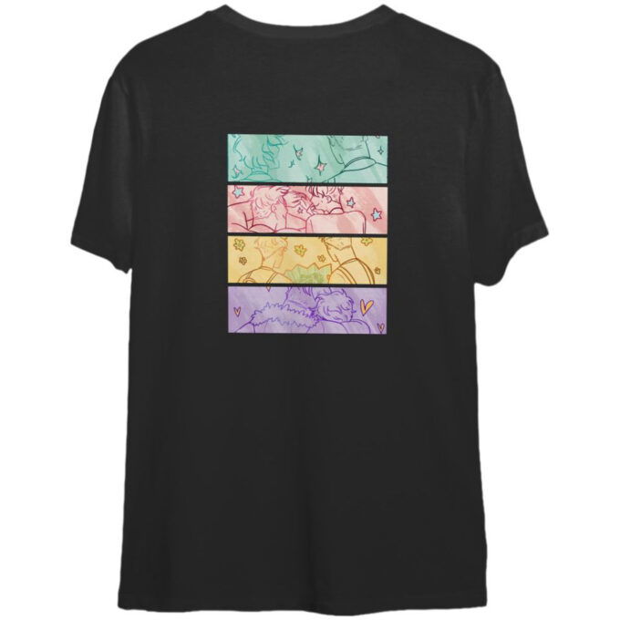 Heartstopper TShirt, Aesthetic Lgbtq Comic Novel Shirt, For Men And Women