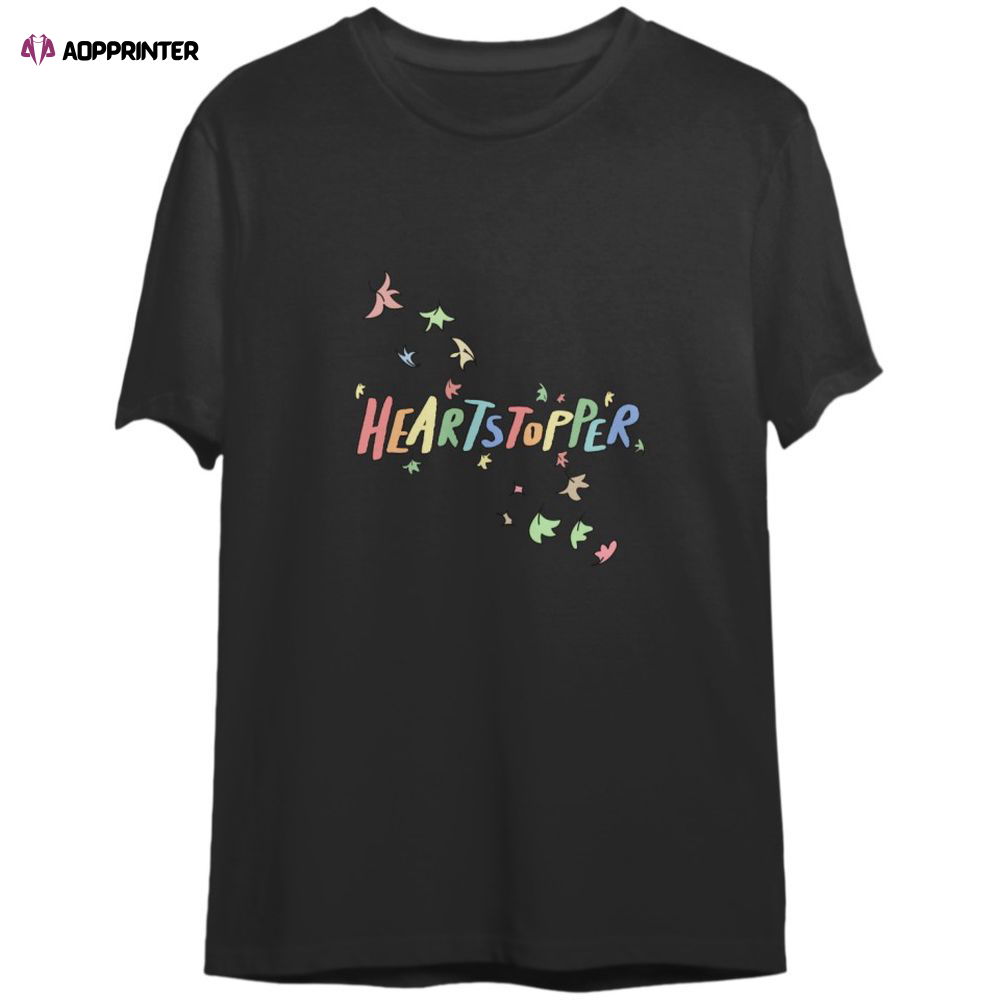 Heartstopper TShirt, Aesthetic Lgbtq Comic Novel Shirt, For Men And Women Heartstopper TShirt, Aesthetic Lgbtq Comic Novel Shirt, For Men And Women