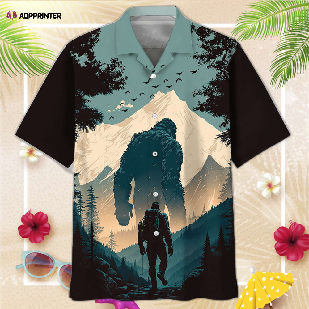 Hiking Vintage Hawaiian Shirt, Gift For Men Women Hiking Vintage Hawaiian Shirt, Gift For Men Women