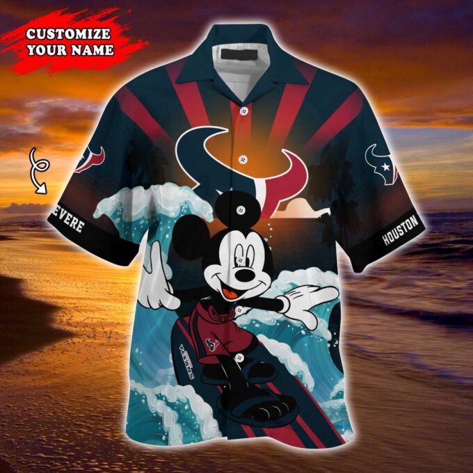 Houston Texans NFL-Summer Customized Hawaii Shirt For Sports Fans