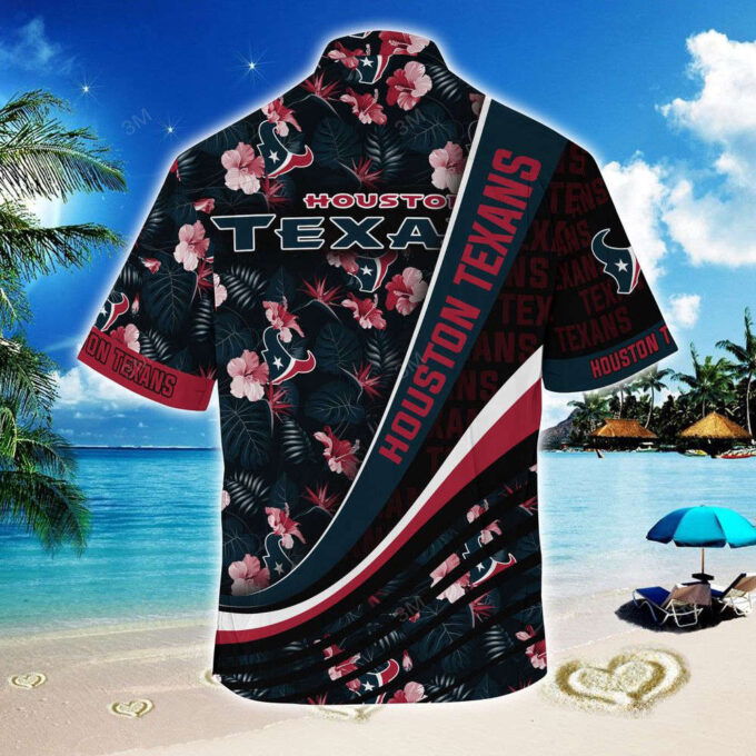 Houston Texans NFL-Summer Hawaii Shirt With Tropical Flower Pattern  For Men And Women