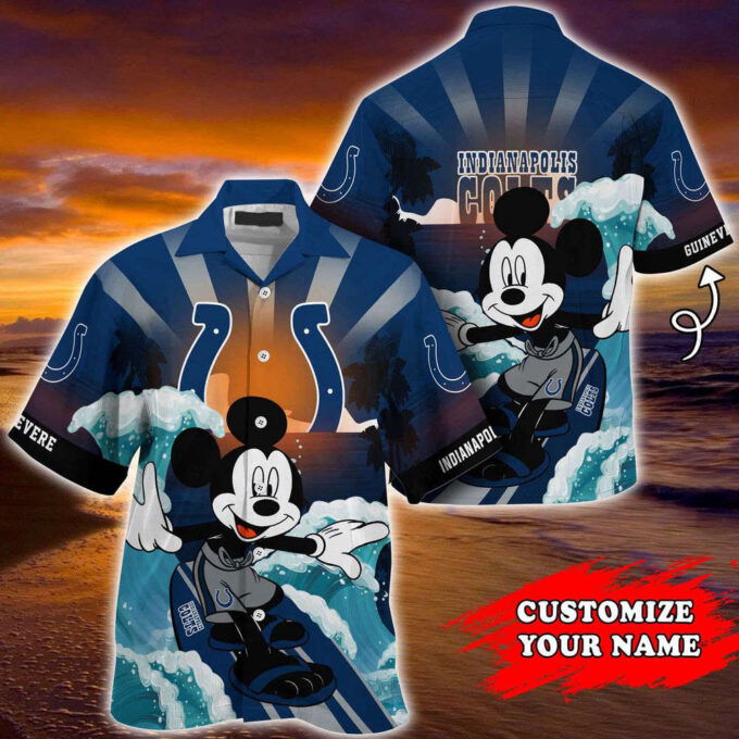 Indianapolis Colts NFL-Summer Customized Hawaii Shirt For Sports Fans
