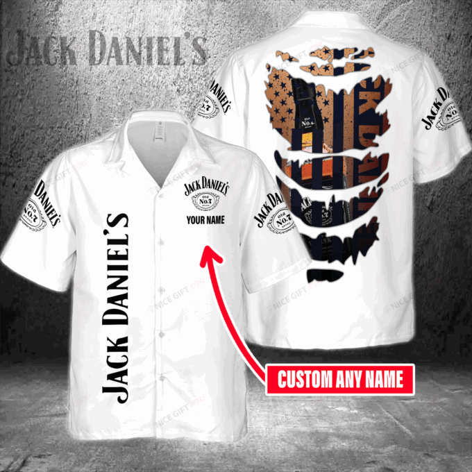 Jack Daniel’s Custom Name Hawaiian Shirt For Men And Women