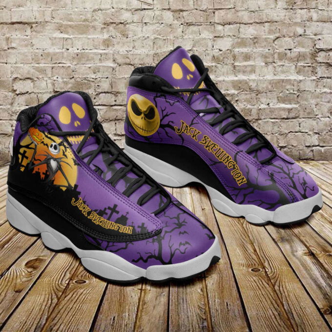 Jack Skellington Air Jordan 13 Sneakers, Best Gift For Men And Women