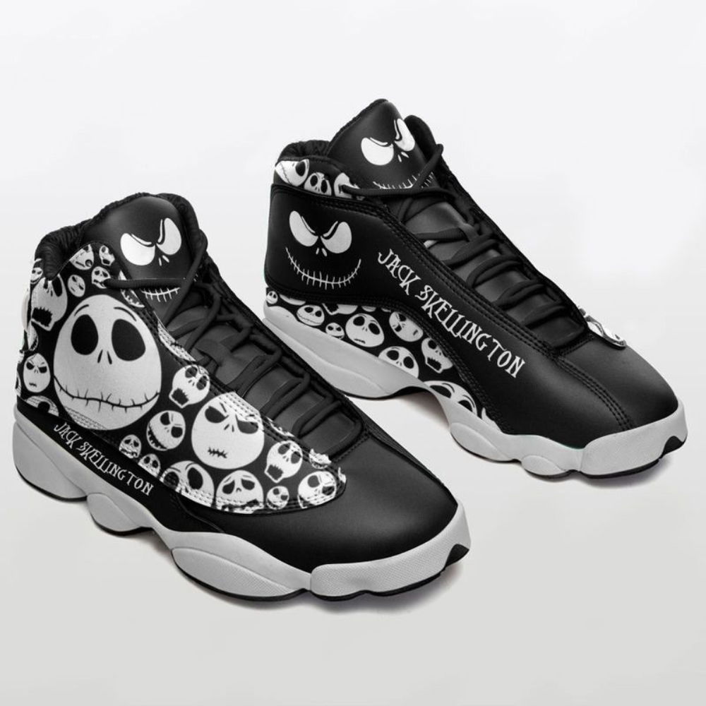 Jack Skellinton Air Jordan 13 Sneakers, Best Gift For Men And Women Jack Skellinton Air Jordan 13 Sneakers, Best Gift For Men And Women