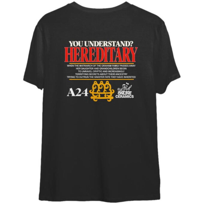 Jamie Campbell Bower Hereditary T-Shirt, Online Ceramics Hereditary Tee