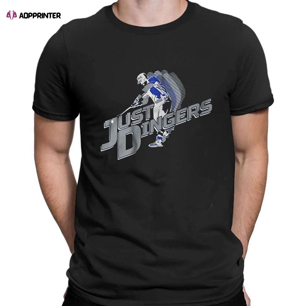 Jd Martinez Just Dingers La Dodgers T-shirt For Men Women Jd Martinez Just Dingers La Dodgers T-shirt For Men Women