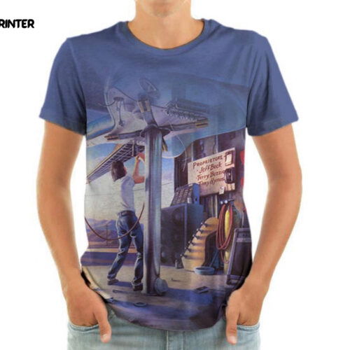 Jeff Beck  Rock Legends Music 3D Tshirt
