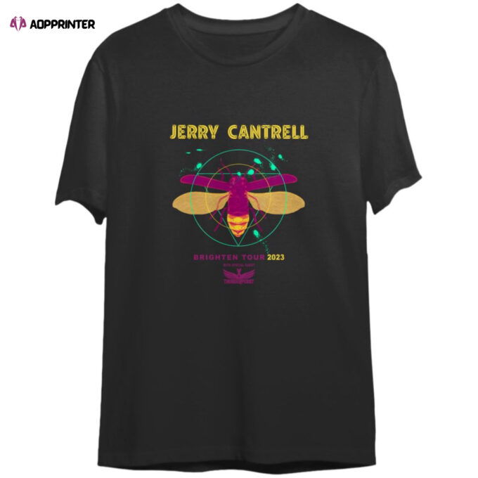 Jerry Cantrell Brighten Tour 2023 T-Shirt For Men And Women