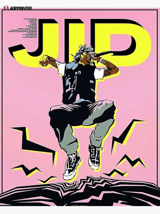JID – Singing Premium Matte Vertical Poster, Best Gift For Home Decorations