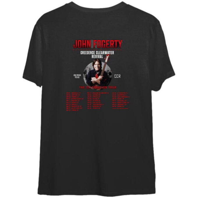 John Fogerty Celebration Tour 2023 Shirt, John Fogerty 2023 Concert Shirt, John Fogerty Celebration Concert Shirt
