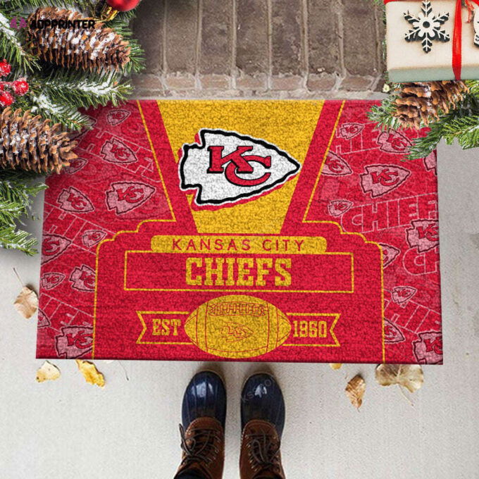 Kansas City Chiefs  Doormat, Best Gift For Home Decor