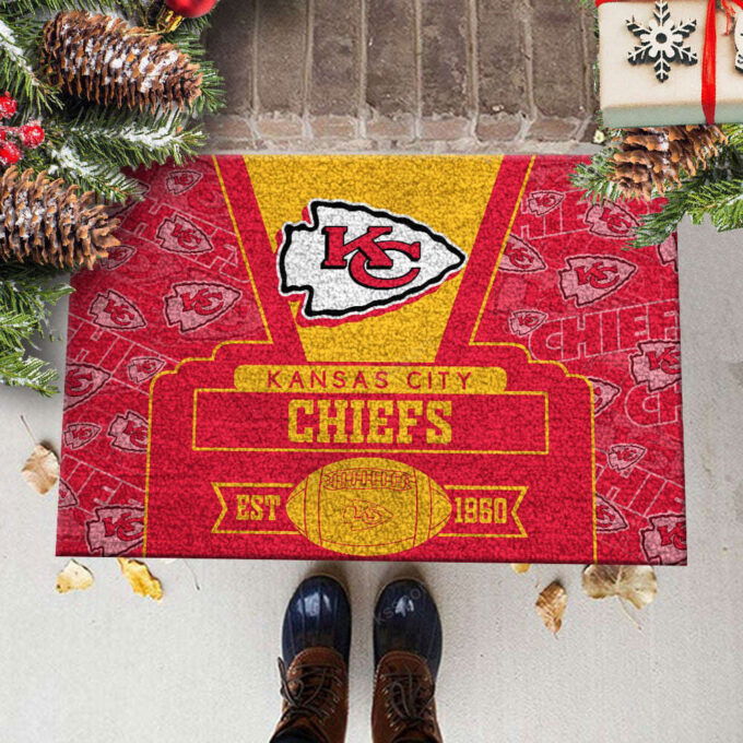 Kansas City Chiefs  Doormat, Best Gift For Home Decor