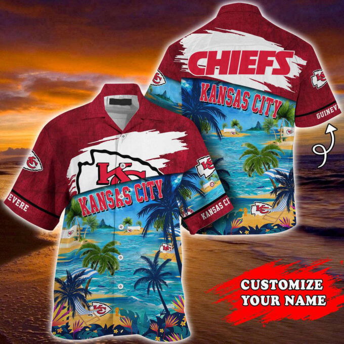 Kansas City Chiefs NFL-Customized Summer Hawaii Shirt For Sports Fans