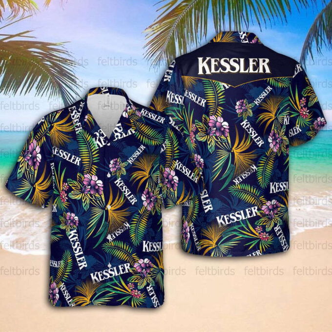 Kessler American Whiskey Unisex Hawaiian Shirt, Gift For Men And Women