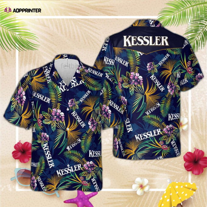 Kessler American Whiskey Unisex Hawaiian Shirt, Gift For Men And Women