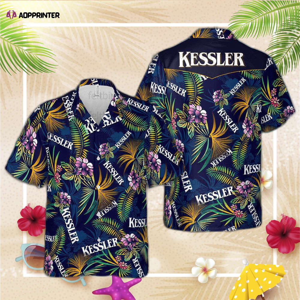 Kessler American Whiskey Unisex Hawaiian Shirt, Gift For Men And Women Kessler American Whiskey Unisex Hawaiian Shirt, Gift For Men And Women