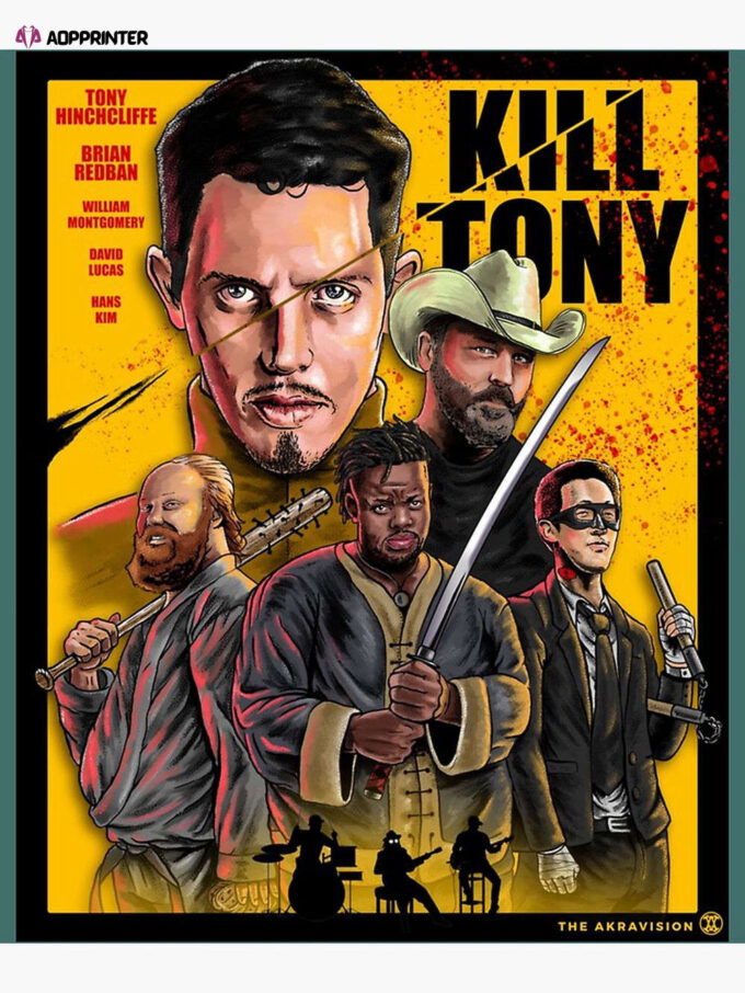 Kill Tony Movie Poster  Premium Matte Vertical Poster – Gift For Home Decoration