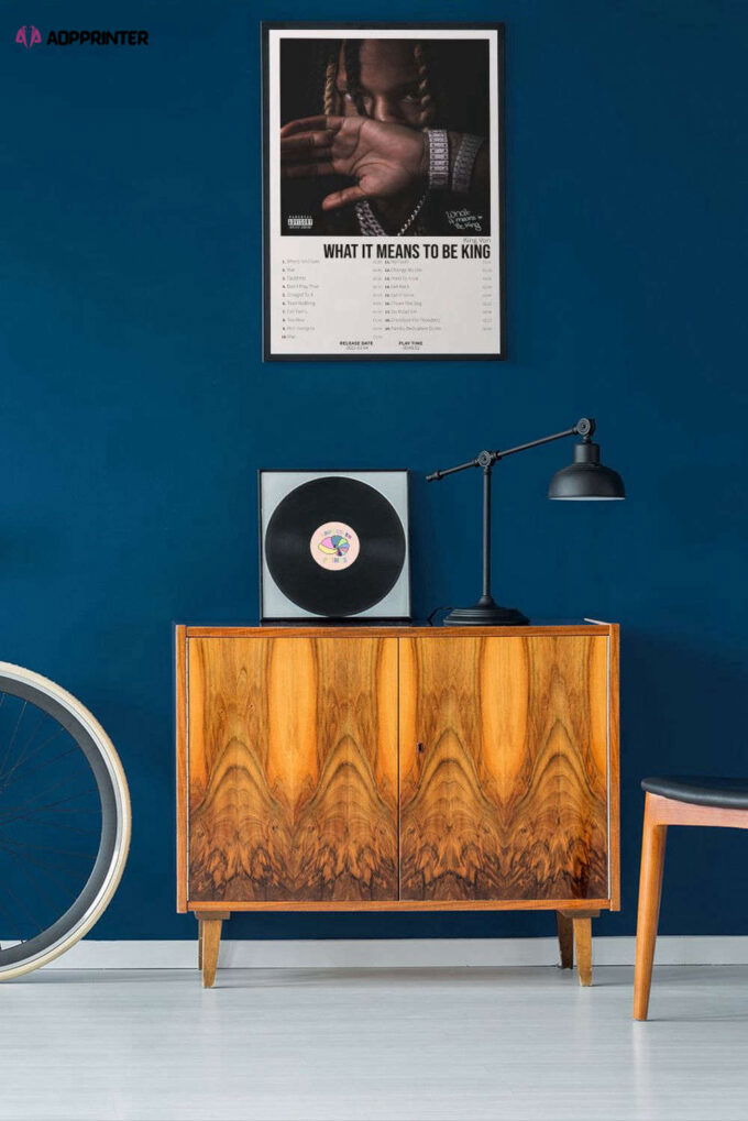King Von – What It Means To Be King | Album Cover Poster – Gift For Decor