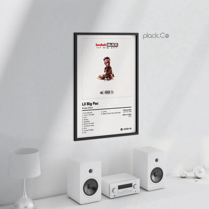 Kodak Black – Lil Big Pac Poster, Best Gift For Home Decorations
