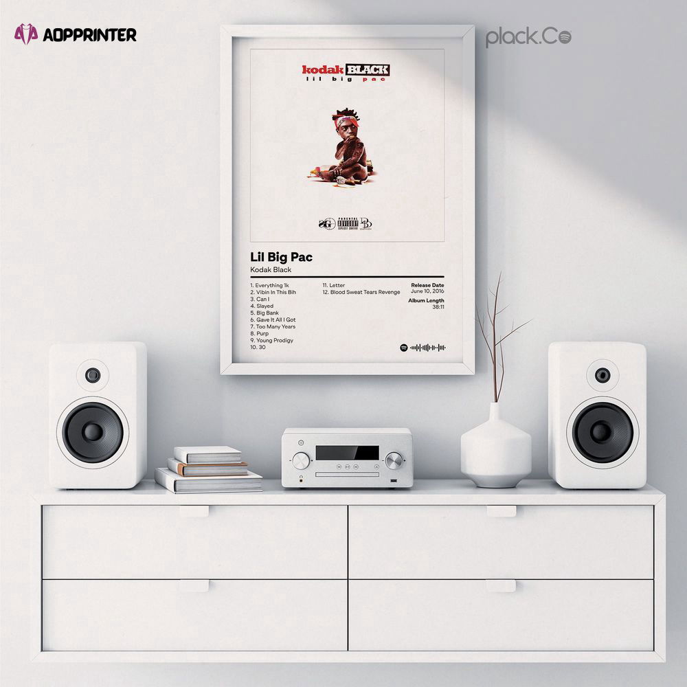 Kodak Black – Lil Big Pac Poster, Best Gift For Home Decorations Kodak Black – Lil Big Pac Poster, Best Gift For Home Decorations