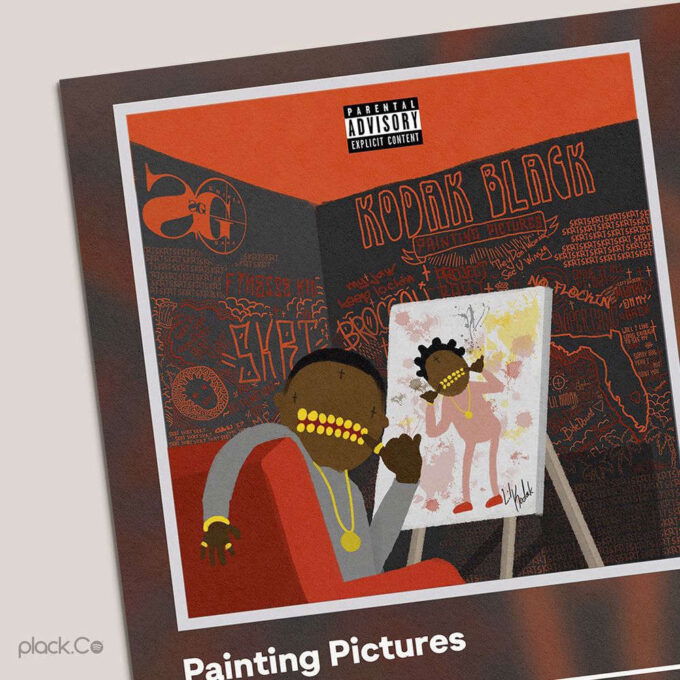 Kodak Black – Painting Pictures Poster, Best Gift For Home Decorations