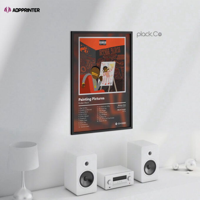 Kodak Black – Painting Pictures Poster, Best Gift For Home Decorations