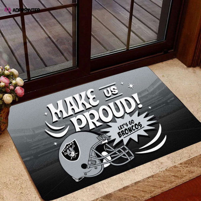 Las Vegas Raiders Doormat, Gift For Home Decor