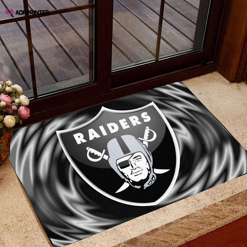 Las Vegas Raiders Doormat, Gift For Home Decor Las Vegas Raiders Doormat, Gift For Home Decor