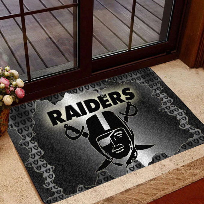 Las Vegas Raiders Doormat, Gift For Home Decor