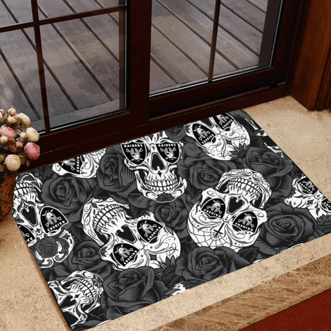 Las Vegas Raiders Doormat, Gift For Home Decor