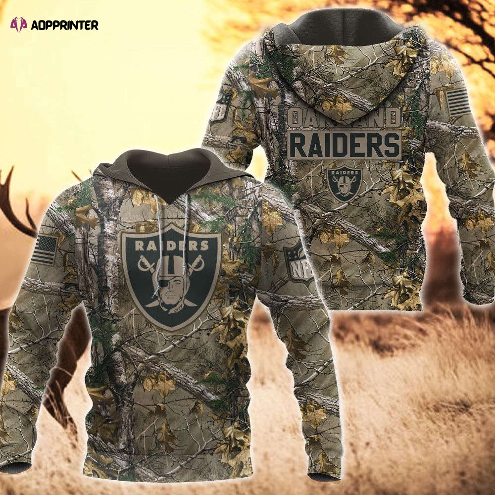Las Vegas Raiders Hoodie, Gift For Men And Women, Zipper Sweatshirt Hunting Camo Las Vegas Raiders Hoodie, Gift For Men And Women, Zipper Sweatshirt Hunting Camo