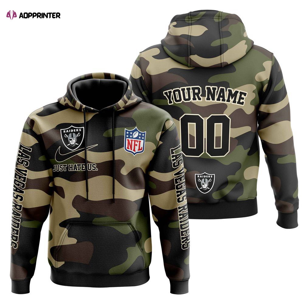 Las Vegas Raiders Personalized Hoodie-Zip Hoodie Camo Style, For Men And Women Las Vegas Raiders Personalized Hoodie-Zip Hoodie Camo Style, For Men And Women