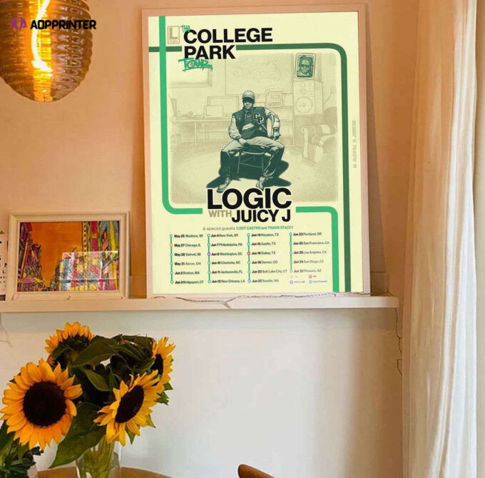 Logic The College Park Tour 2023 Poster, Best Gift For Home Decoration