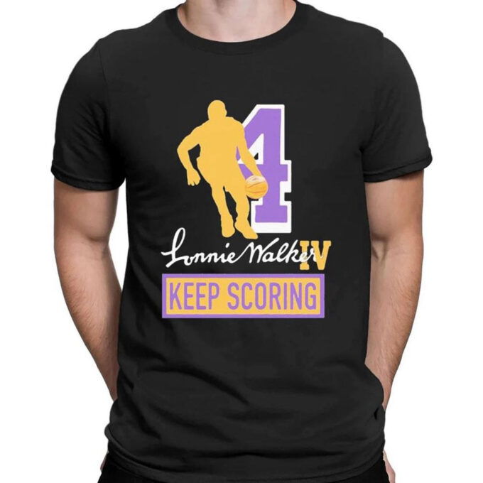 Lonnie Walker Iv Keep Scoring T-shirt For Men Women