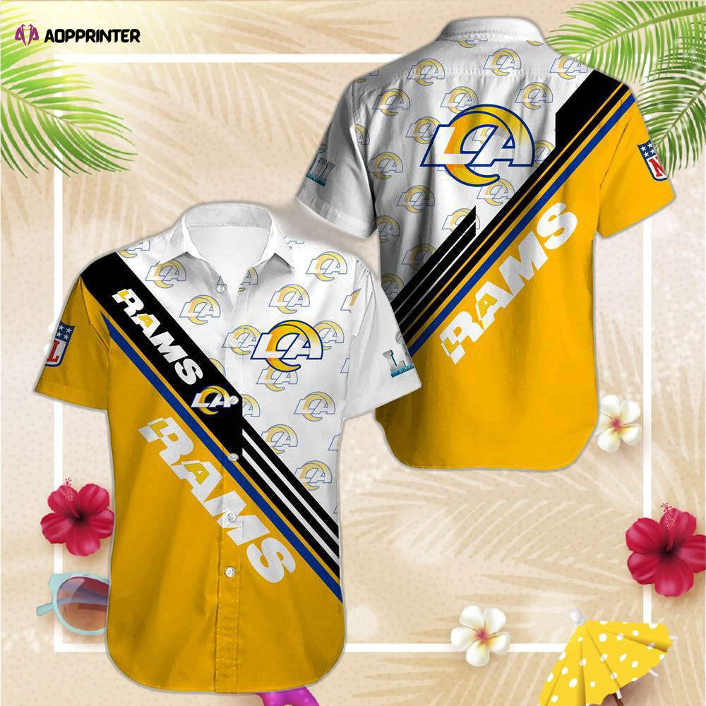 Los Angeles Rams Limited Edition Hawaiian Shirt For Men And Women Los Angeles Rams Limited Edition Hawaiian Shirt For Men And Women