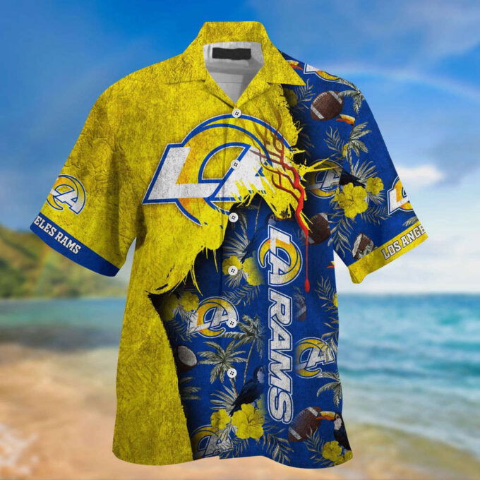 Los Angeles Rams NFL-God Hawaii Shirt New Gift For Summer