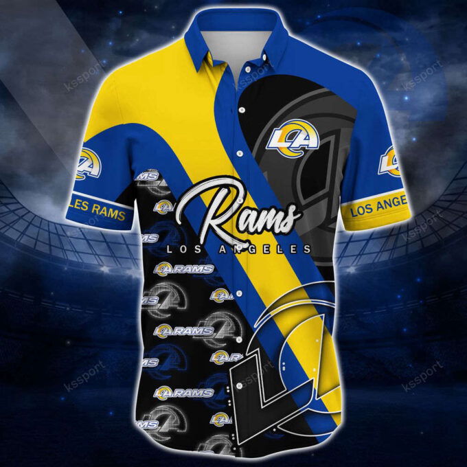 Los Angeles Rams NFL-Hawaii Shirt New Trending Summer  For Men Women