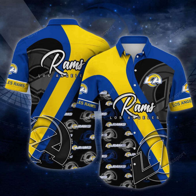 Los Angeles Rams NFL-Hawaii Shirt New Trending Summer  For Men Women